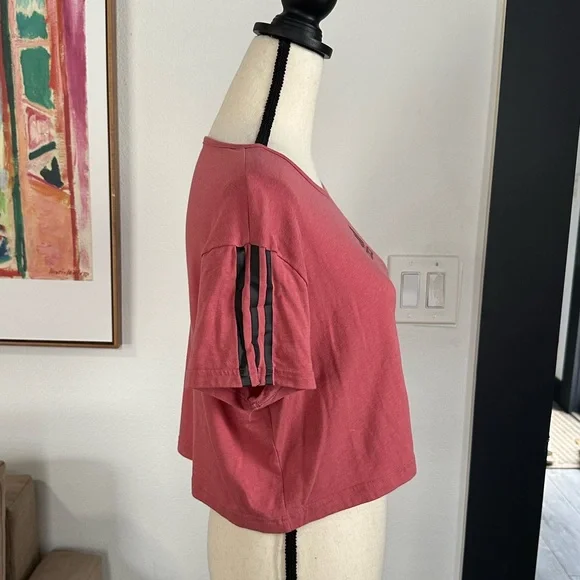 Adidas AEROREADY Made for Training Crop Sport Tee - Size S - Picture 8 of 11